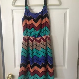 Multi-color summer dress.